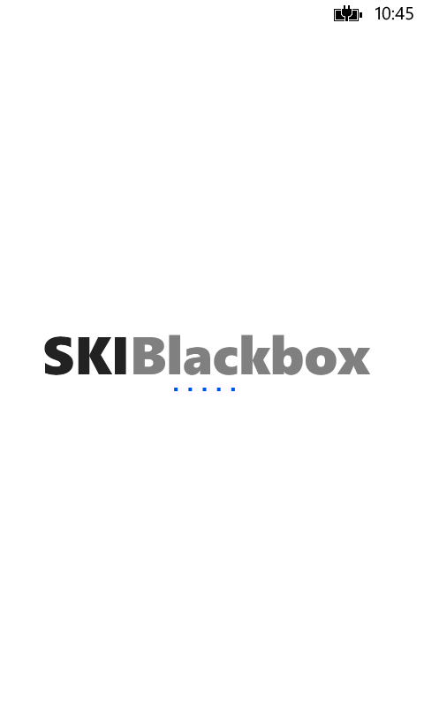 Ski Blackbox splashscreen